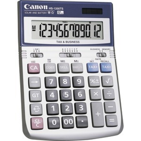 CANON Calc, 12 Dgt, Dsktop, Tax Func CNMHS1200TS